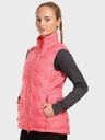 Kilpi Розова дамска ватирана спортна жилетка Kilpi NAI