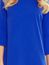 numoco Плисирана удобна рокля - синя Numoco LUCY