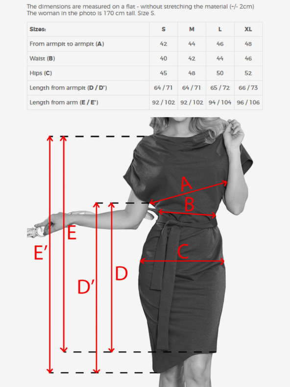 numoco Рокля с асиметрична пола и колан - бордо Numoco ROXI