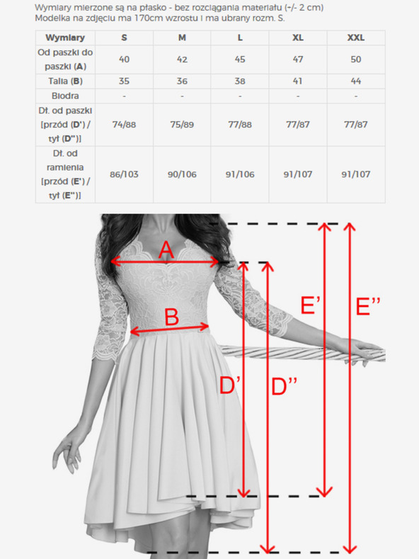 numoco Ексклузивна рокля с дантела - тъмно синя Numoco NICOLLE