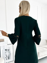 numoco Рокля с дантелени ръкави - тъмнозелена Numoco MARGARET