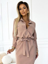numoco Рокля с джобове - бежова Numoco CAMILLE