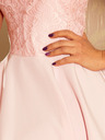 numoco Рокля от дантела - пастелно розово Numoco MARTA