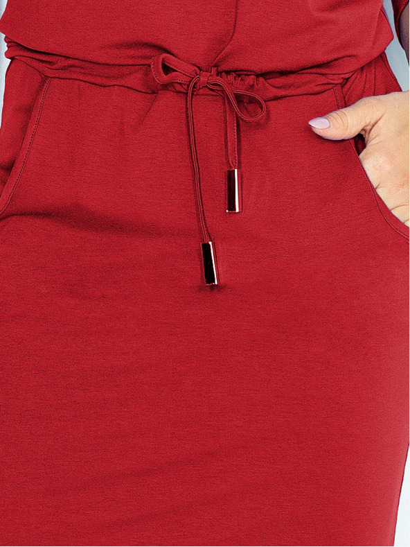 numoco Спортна рокля Numoco - тъмночервена