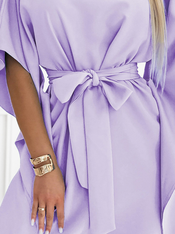 numoco Рокля с пеперуди Numoco SOFIA с връзка на талията