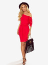 numoco Рокля с къс ръкав - червена Numoco CASSIE