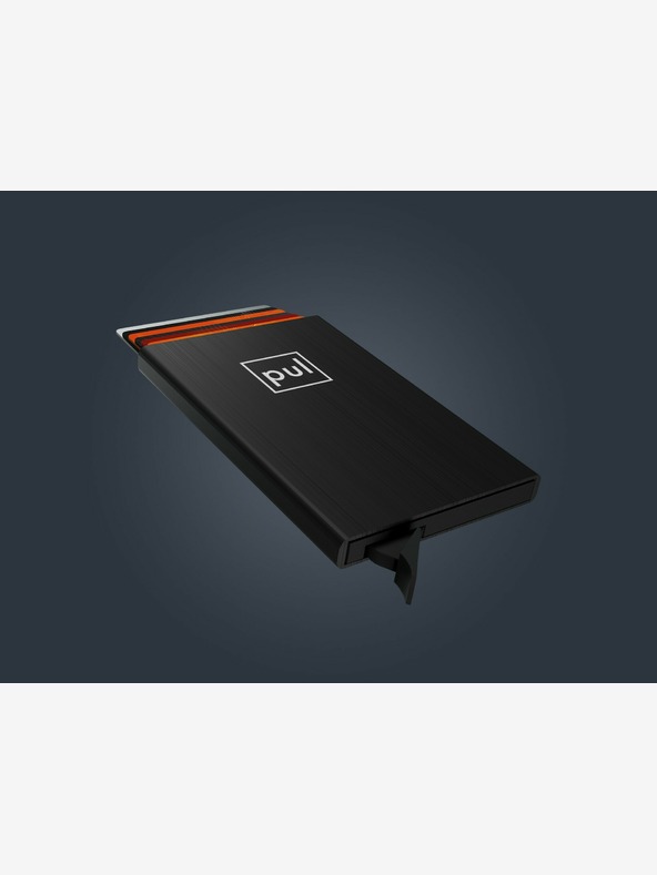 Pularys Калъф за документи Pularys черен, матиран алуминий