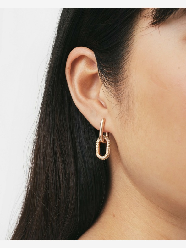 Daniel Wellington Дамски обеци с висулка от стомана в розово злато Daniel Wellington