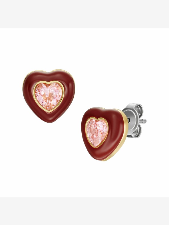 Fossil Дамски обеци със златно покритие Fossil JA7228710