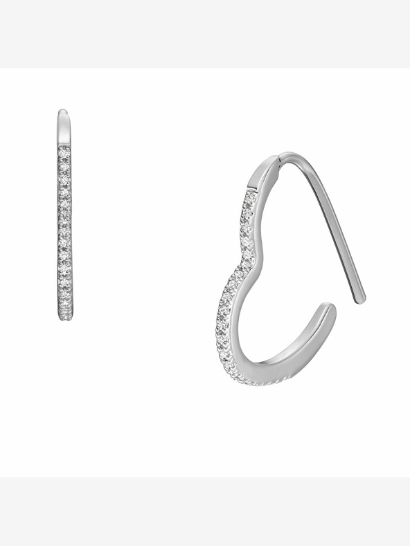 Fossil Дамски сребърни обеци Fossil JA7230040