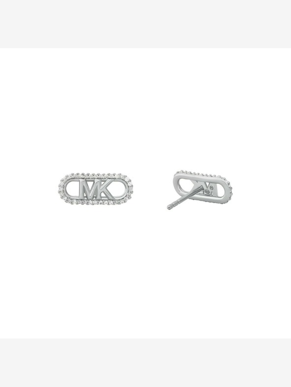 Michael Kors Сребърни обеци Michael Kors MKC1657CZ040