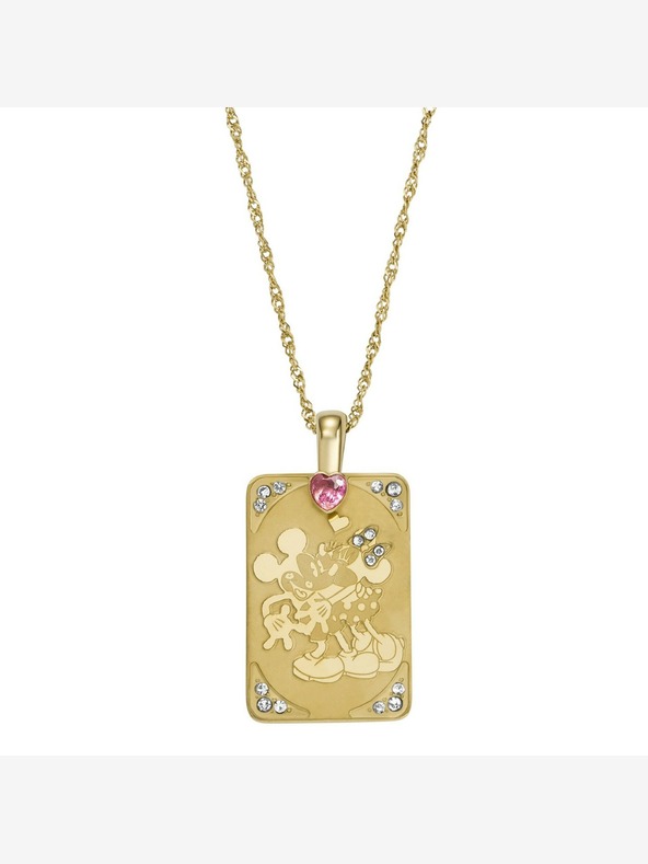 Fossil Дамско стоманено колие Fossil JFC04708710