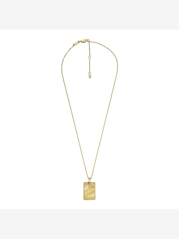 Fossil Дамско стоманено колие Fossil JFC04708710