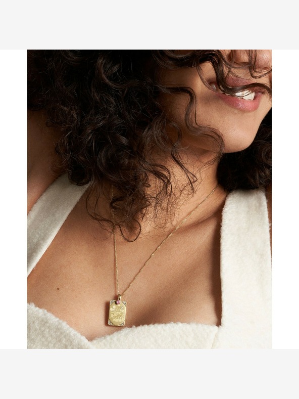 Fossil Дамско стоманено колие Fossil JFC04708710