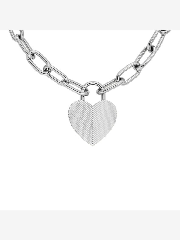 Fossil Дамско стоманено колие Fossil JF04657040