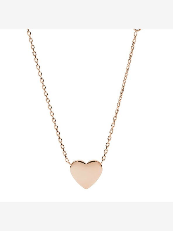 Fossil Дамски стоманен медальон Fossil JF03081791