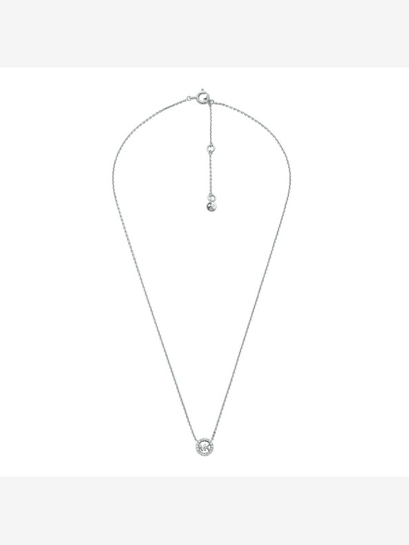 Michael Kors Дамско сребърно колие Michael Kors MKC1726CZ040