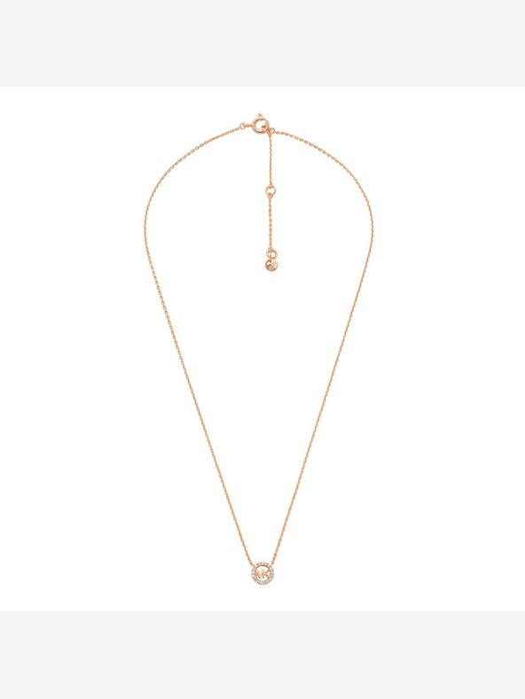 Michael Kors Дамско сребърно колие Michael Kors MKC1726CZ791