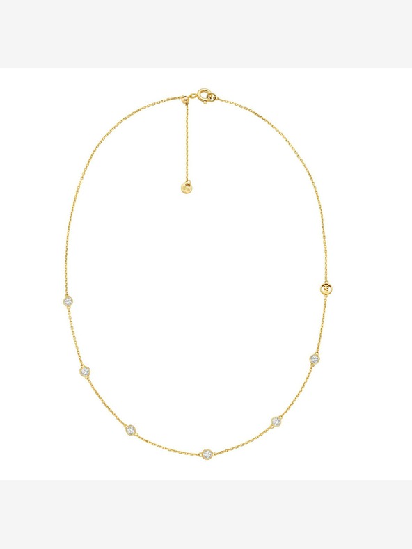 Michael Kors Дамско сребърно колие Michael Kors MKC1714CZ710