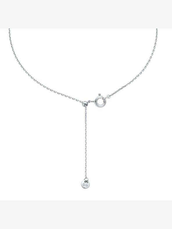 Michael Kors Дамско сребърно колие Michael Kors MKC1714CZ040