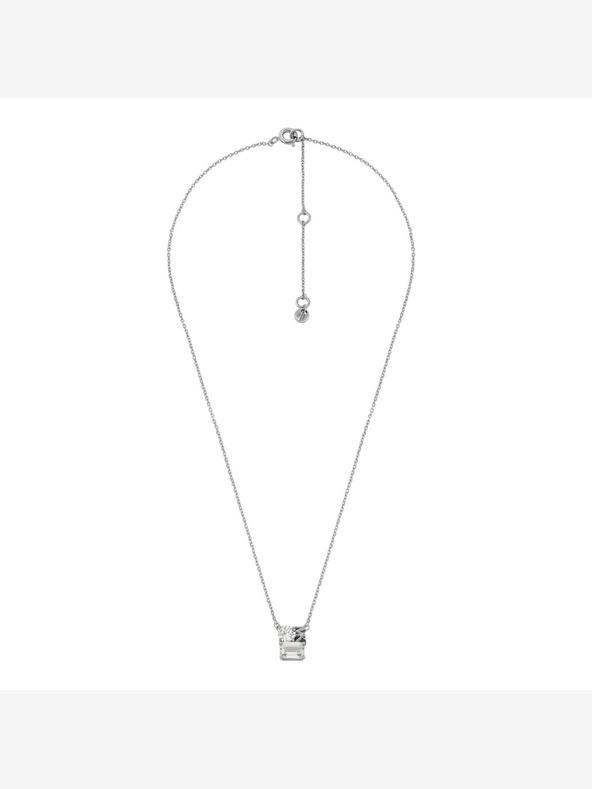 Michael Kors Дамско сребърно колие Michael Kors MKC1660CZ040