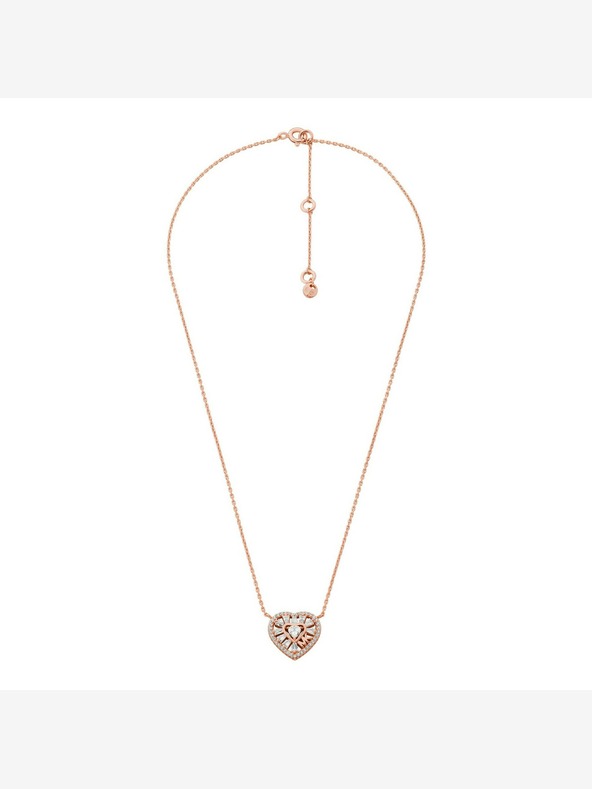 Michael Kors Дамско сребърно колие Michael Kors MKC1689CZ041