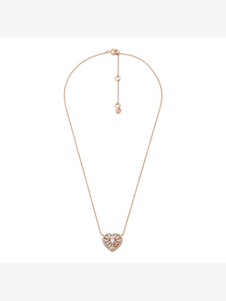 Michael Kors Дамско сребърно колие Michael Kors MKC1689CZ041