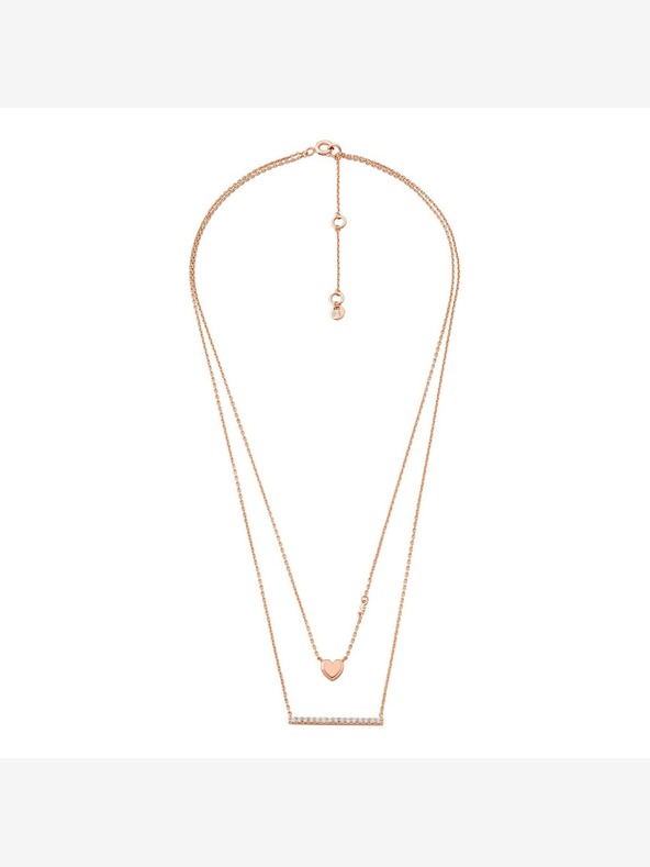 Michael Kors Дамско сребърно колие Michael Kors MKC1675CZ791