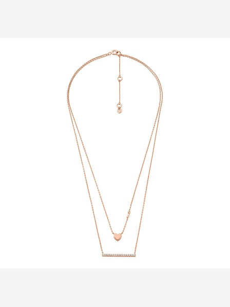 Michael Kors Дамско сребърно колие Michael Kors MKC1675CZ791