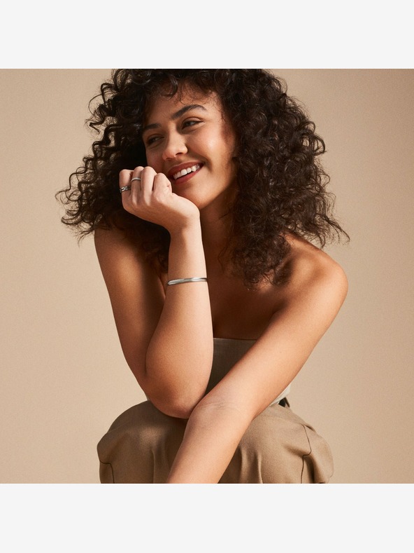 Fossil Дамска стоманена гривна Fossil JF04665040