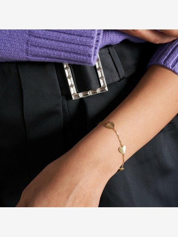 Fossil Дамска стоманена гривна Fossil JF04653710