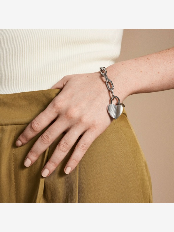 Fossil Дамска стоманена гривна Fossil JF04659040