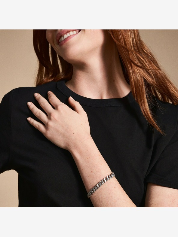 Fossil Мъжка стоманена гривна Fossil JF04697040