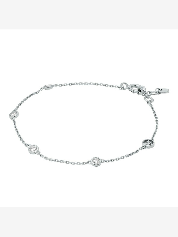 Michael Kors Дамска сребърна гривна Michael Kors MKC1716CZ040