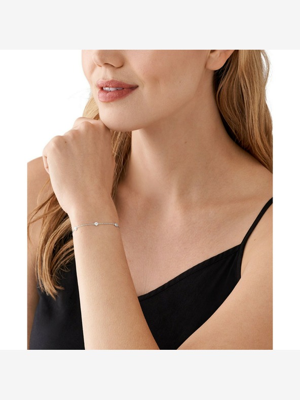 Michael Kors Дамска сребърна гривна Michael Kors MKC1716CZ040