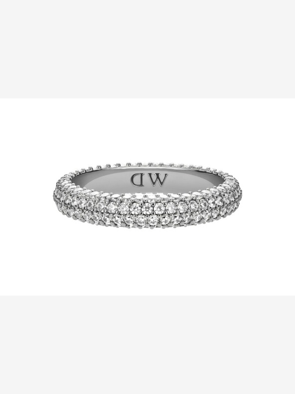 Daniel Wellington Пръстен от стомана с паве на Daniel Wellington