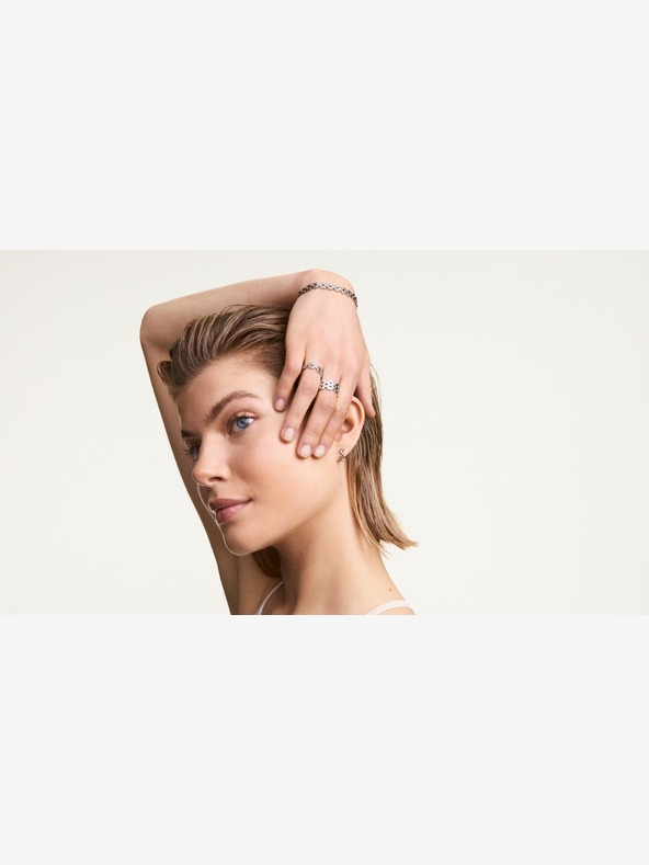 Daniel Wellington Daniel Wellington пръстен от сребърна стомана с 3 връзки