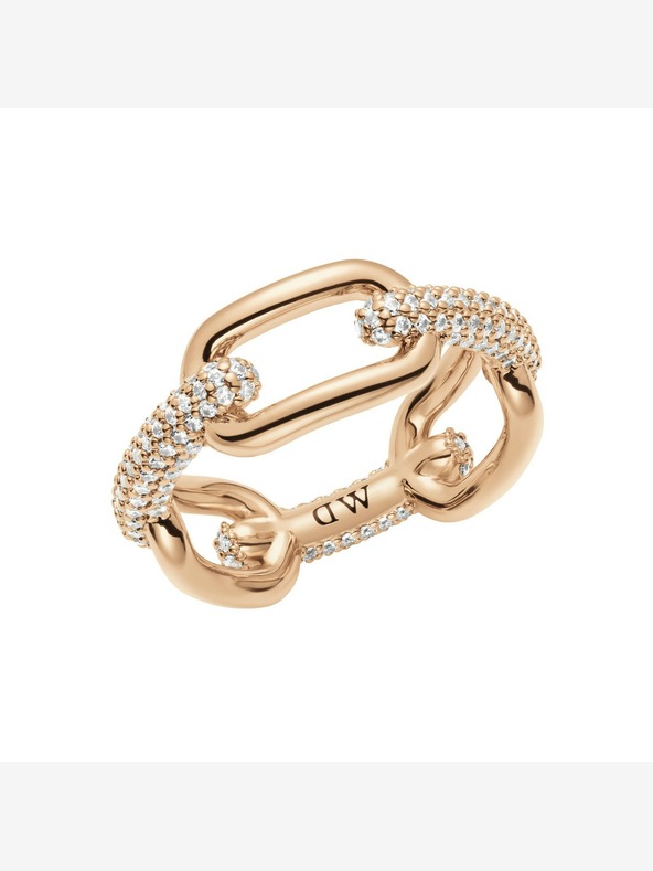 Daniel Wellington Daniel Wellington Пръстен от стомана с кристална връзка