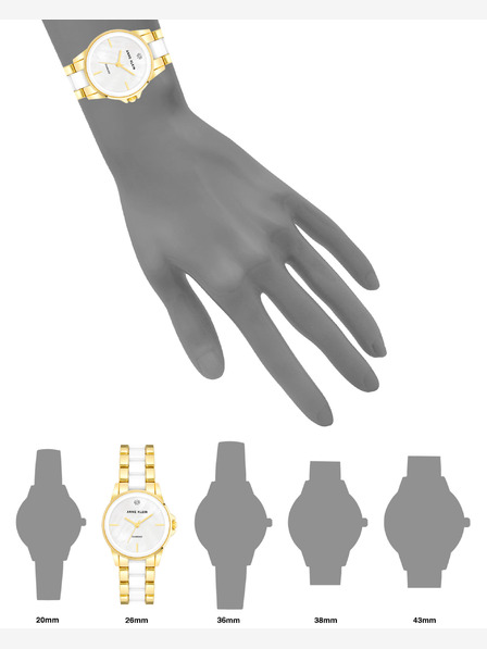 Anne Klein Anne Klein AK/ 4118WTGB Дамски кръгъл часовник