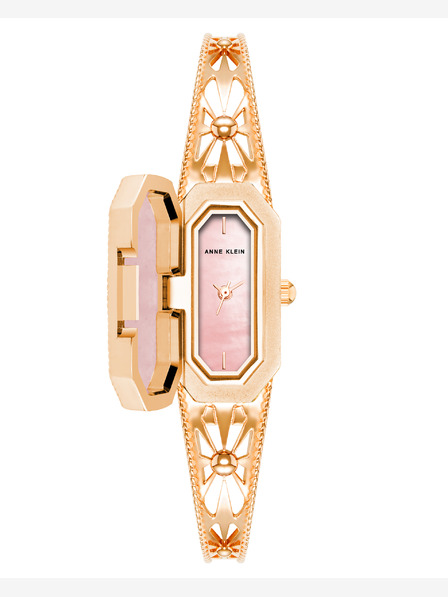 Anne Klein Дамски квадратен часовник Anne Klein AK/ 4112RQRG