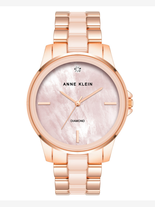 Anne Klein Дамски кръгъл часовник Anne Klein AK/ 4120BHRG