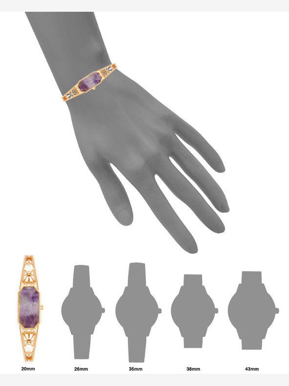 Anne Klein Anne Klein AK/ 4112AMRG дамски квадратен часовник