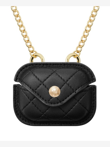 Anne Klein Anne Klein Черен кожен калъф за слушалки Apple AirPods Pro