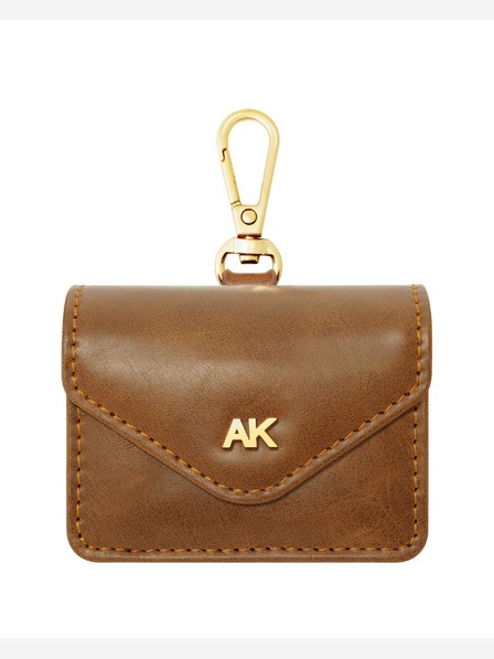 Anne Klein Кафяв кожен калъф Anne Klein за слушалки Apple AirPods Pro