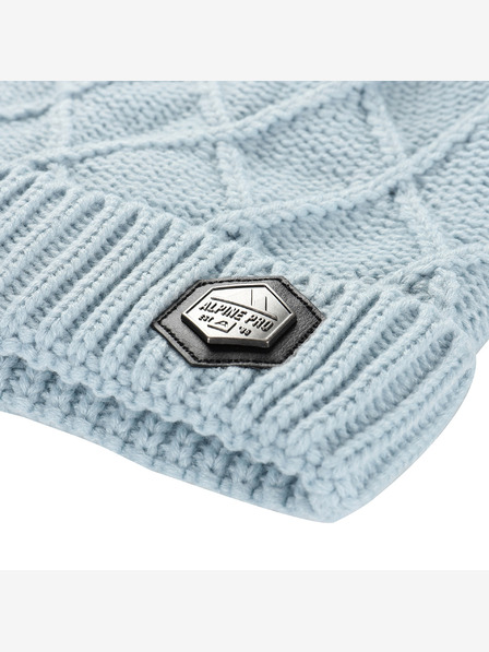 ALPINE PRO Зимна шапка с помпон ALPINE PRO GODERE nantucket breeze