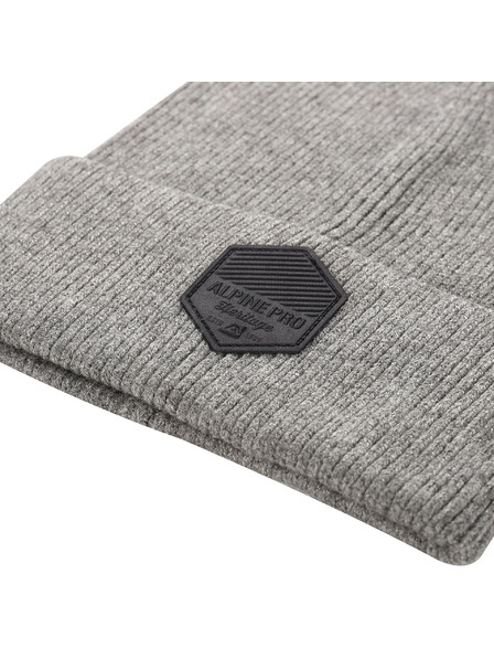 ALPINE PRO Зимна шапка ALPINE PRO ZASIAFE dk.true grey