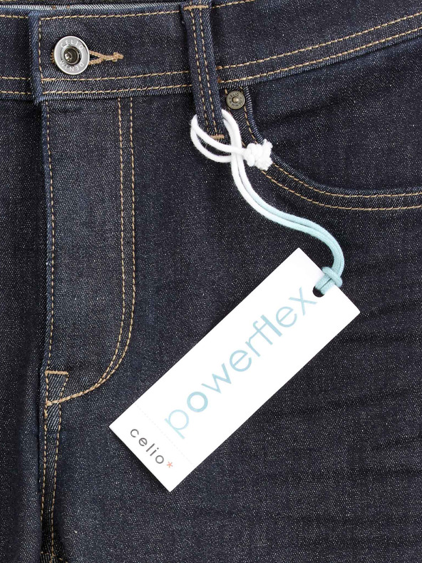 Celio Черни дънки с права кройка Celio Anoflex