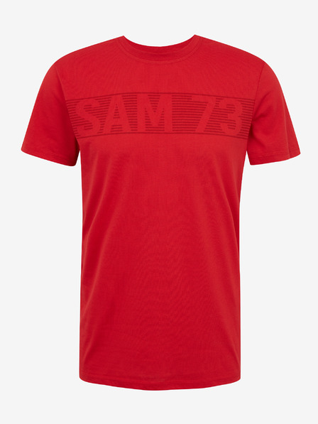 Sam 73 Червена мъжка тениска SAM 73 Barry