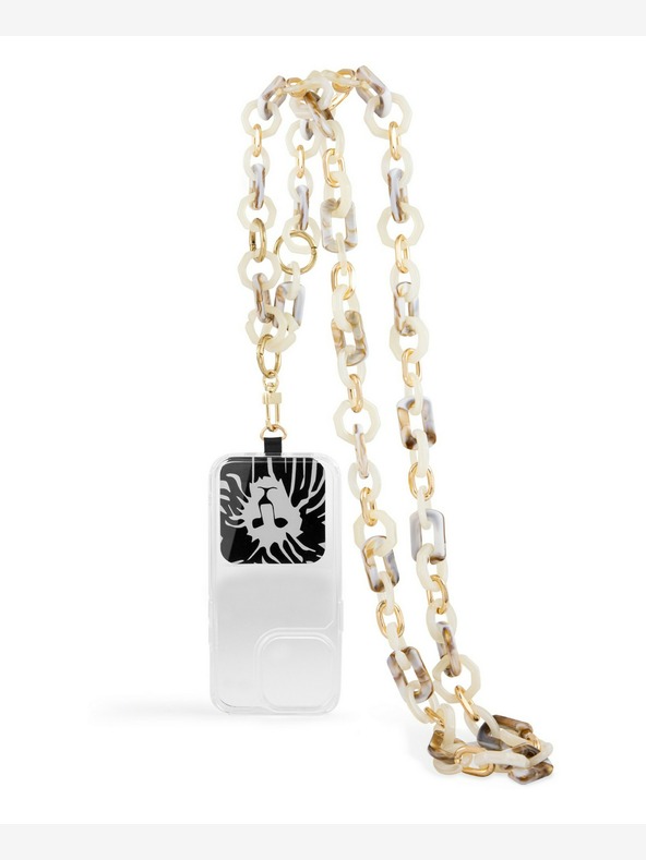 Anne Klein Пластмасова верижка за кръст за мобилен телефон Anne Klein WK4028GPIV
