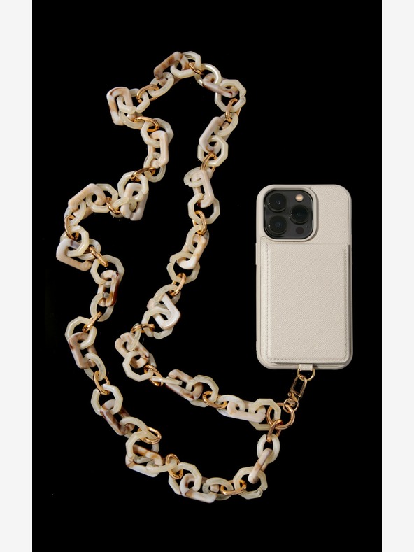 Anne Klein Пластмасова верижка за кръст за мобилен телефон Anne Klein WK4028GPIV